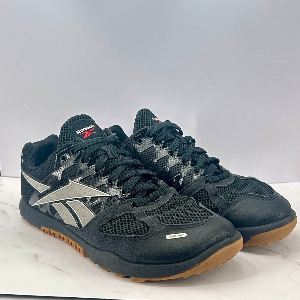 Reebok Nano 2.0 Cross Training Shoes Women's 9 / Men's 7 Core Black Gum Sneakers - Picture 2 of 6